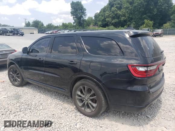 2020 Dodge Durango R/T with VIN 1C4SDJCT4LC188291, listed as a Copart auction lot 61359135 with 66,780 mi miles and Salvage title. Bid and sale history available at DreamBid. Image 2.