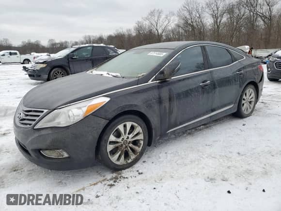 2014 Hyundai Azera Limited z VIN KMHFH4JG7EA370669, wystawiony jako Copart lot #87514665 z przebiegiem 191 527 mil mil oraz Czysty tytuł • Clean title. Historia ofert i sprzedaży dostępna na DreamBid. Obrazek 1.