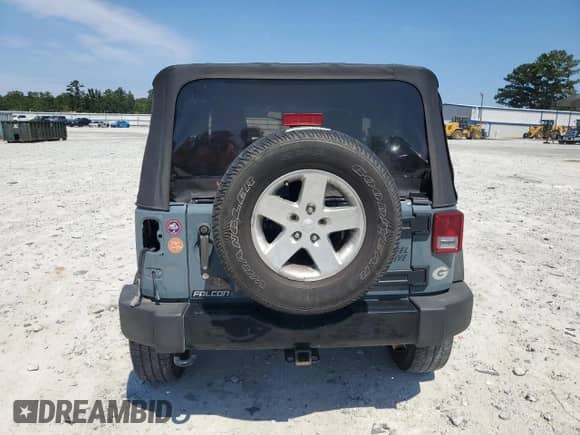 2014 Jeep Wrangler Sport with VIN 1C4AJWAG6EL259663, listed as a Copart auction lot 69886865 with 145,204 mi miles and Salvage title. Bid and sale history available at DreamBid. Image 6.