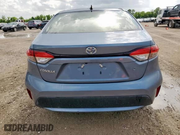 2022 Toyota Corolla L with VIN JTDDPMAE2N3025275, listed as a Copart auction lot 60554385 with 16,217 mi miles and Salvage title. Bid and sale history available at DreamBid. Image 6.