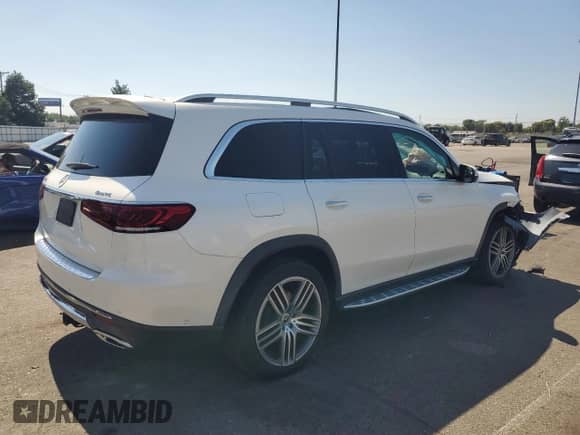 2020 Mercedes-Benz GLS 450 z VIN 4JGFF5KEXLA149704, wystawiony jako Copart lot #80638525 z przebiegiem 52 498 mil mil oraz Szkoda całkowita • Salvage title. Historia ofert i sprzedaży dostępna na DreamBid. Obrazek 3.