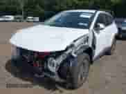 2025 Hyundai Tucson Blue with VIN KM8JBDD18SU325835, listed as a IAAI auction lot 43173038 with 606 mi miles and . Bid and sale history available at DreamBid. Image 6.