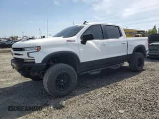 2020 Chevrolet Silverado 1500 RST with VIN 3GCUYEELXLG244331, listed as a Copart auction lot 51652405 with 86,753 mi miles and Salvage title. Bid and sale history available at DreamBid. Image 1.