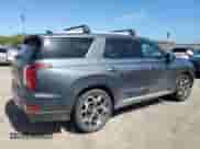 2022 Hyundai Palisade Calligraphy with VIN KM8R74HE8NU457046, listed as a Copart auction lot 46482864 with 23,369 mi miles and . Bid and sale history available at DreamBid. Image 3.