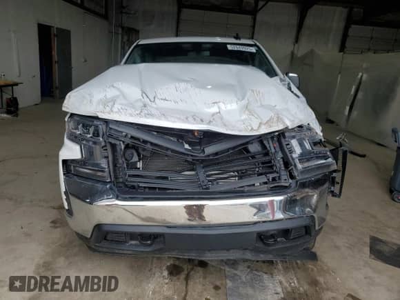 2022 Chevrolet Silverado 1500 LT with VIN 1GCPYJEK3NZ238340, listed as a Copart auction lot 52849925 with Not provided miles and Salvage title. Bid and sale history available at DreamBid. Image 5.