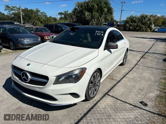 2017 Mercedes-Benz CLA 250 с VIN WDDSJ4EB0HN454115, выставлен на аукционе Copart как лот 91085935 с пробегом 135 277 миль миль и Чистый • Clean title. История ставок и продаж доступна на DreamBid. Изображение 2.
