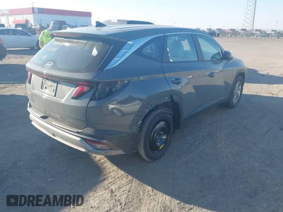 2025 Hyundai Tucson SE with VIN 5NMJA3DE2SH497161, listed as a IAAI auction lot 41669888 with 3,786 mi miles and . Bid and sale history available at DreamBid. Image 4.