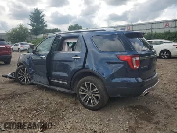 2017 Ford Explorer Platinum с VIN 1FM5K8HT7HGD23604, выставлен на аукционе Copart как лот 65982525 с пробегом 81 649 миль миль и Чистый • Clean title. История ставок и продаж доступна на DreamBid. Изображение 2.
