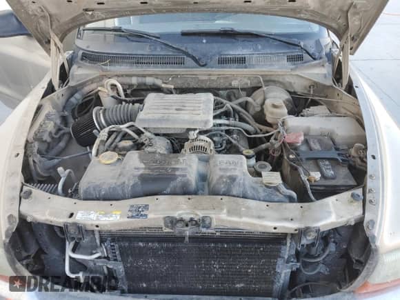 2002 Dodge Dakota SLT with VIN 1B7HG48N22S559708, listed as a Copart auction lot 46359165 with 235,537 mi miles and Salvage title. Bid and sale history available at DreamBid. Image 11.