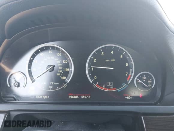 2012 BMW 7 Series 750Li xDrive with VIN WBAKC8C55CC436249, listed as a IAAI auction lot 41790639 with 194,486 mi miles and . Bid and sale history available at DreamBid. Image 7.