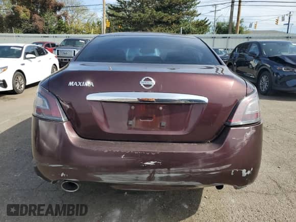 2014 Nissan Maxima SV with VIN 1N4AA5AP9EC486877, listed as a Copart auction lot 86307375 with Not provided miles and Clean title. Bid and sale history available at DreamBid. Image 6.