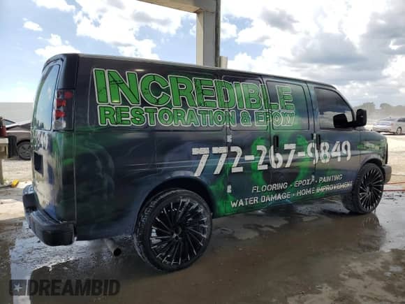 2014 Chevrolet Express Cargo с VIN 1GCSGAFX8E1201063, выставлен на аукционе Copart как лот 69499365 с пробегом 178 652 миль миль и Списание • Salvage title. История ставок и продаж доступна на DreamBid. Изображение 3.