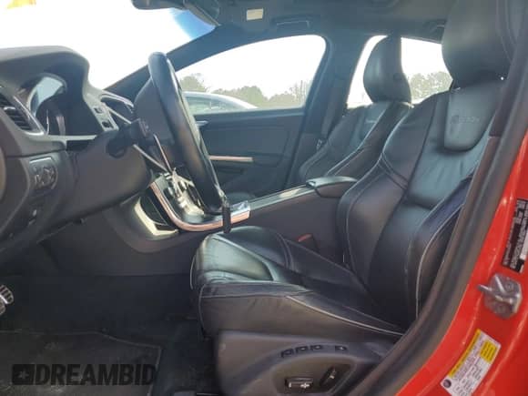 2014 Volvo S60 T6 with VIN YV1902FH9E2295525, listed as a Copart auction lot 42168935 with 152,277 mi miles and Salvage title. Bid and sale history available at DreamBid. Image 7.