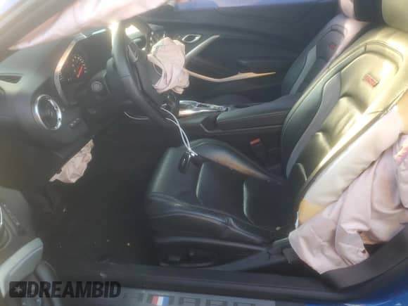 2016 Chevrolet Camaro 2SS with VIN 1G1FH1R73G0174995, listed as a Copart auction lot 80464595 with 58,917 mi miles and Salvage title. Bid and sale history available at DreamBid. Image 7.