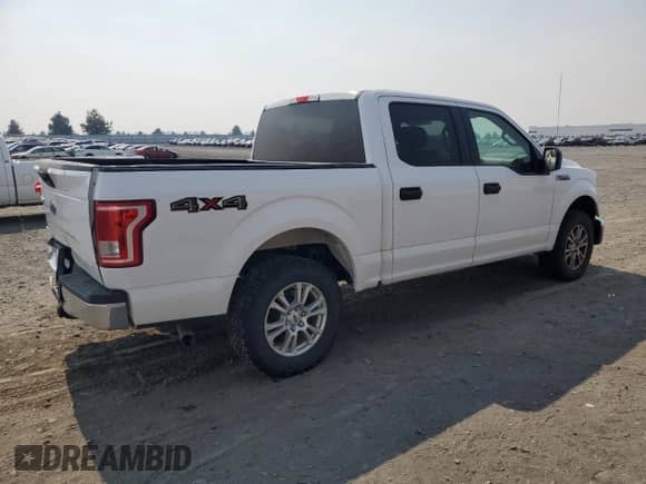 2017 Ford F-150 XLT with VIN 1FTEW1EF4HKD46320, listed as a Copart auction lot 71484655 with 137,632 mi miles and Salvage title. Bid and sale history available at DreamBid. Image 3.