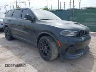 2021 Dodge Durango SRT Hellcat with VIN 1C4SDJH90MC689175, listed as a IAAI auction lot 42244275 with 17,240 mi miles and . Bid and sale history available at DreamBid. Image 1.