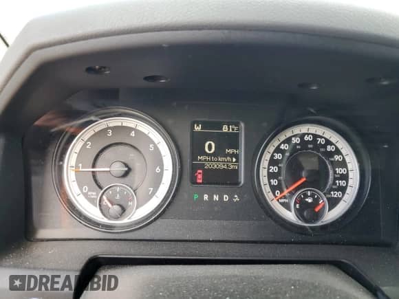 2013 Ram 1500 с VIN 1C6RR6LP6DS679475, выставлен на аукционе Copart как лот 77344744 с пробегом 203 094 миль миль и Списание • Salvage title. История ставок и продаж доступна на DreamBid. Изображение 9.