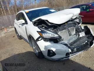 2019 Nissan Murano S z VIN 5N1AZ2MS2KN118604, wystawiony jako IAAI lot #41807215 z przebiegiem 48 911 mil mil oraz . Historia ofert i sprzedaży dostępna na DreamBid. Obrazek 1.