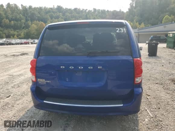 2020 Dodge Grand Caravan SE with VIN 2C4RDGBG2LR221544, listed as a Copart auction lot 71149075 with 84,500 mi miles and Salvage title. Bid and sale history available at DreamBid. Image 6.