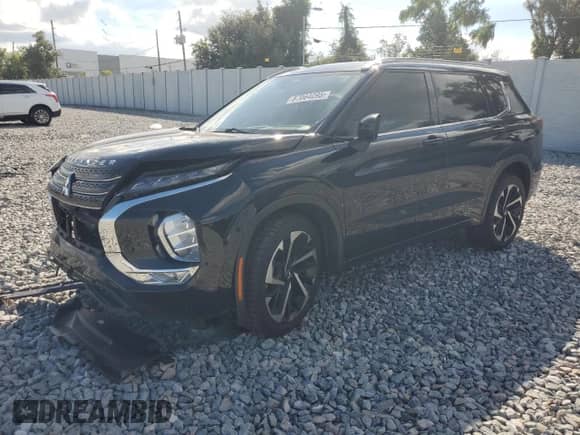 2022 Mitsubishi Outlander SEL z VIN JA4J3VA80NZ044509, wystawiony jako Copart lot #87064095 z przebiegiem 55 903 mil mil oraz Nie do naprawy • Non repairable. Historia ofert i sprzedaży dostępna na DreamBid. Obrazek 1.