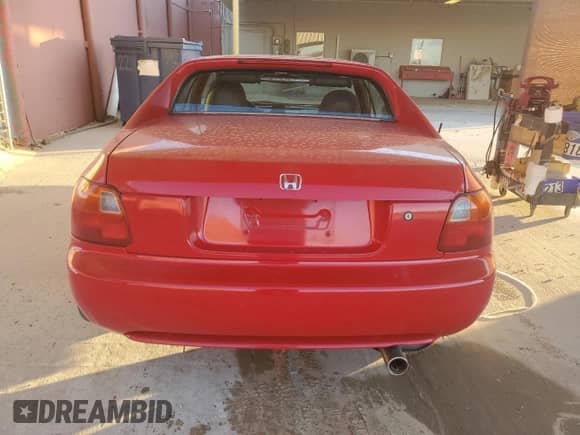 1997 Honda Civic with VIN JHMEG2176VS000152, listed as a Copart auction lot 81164344 with 187,903 mi miles and Salvage title. Bid and sale history available at DreamBid. Image 6.