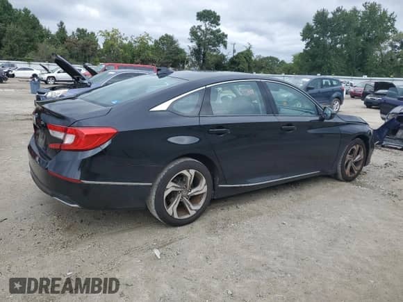 2019 Honda Accord EX-L с VIN 1HGCV1F54KA059347, выставлен на аукционе Copart как лот 81193755 с пробегом 163 718 миль миль и Списание • Salvage title. История ставок и продаж доступна на DreamBid. Изображение 3.
