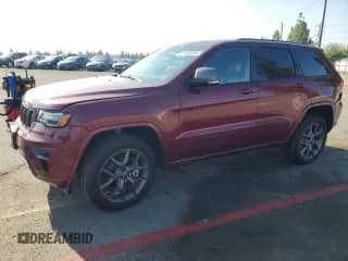 2021 Jeep Grand Cherokee Limited X с VIN 1C4RJFBG2MC580924, выставлен на аукционе Copart как лот 81875545 с пробегом 52 921 миль миль и Списание • Salvage title. История ставок и продаж доступна на DreamBid. Изображение 1.