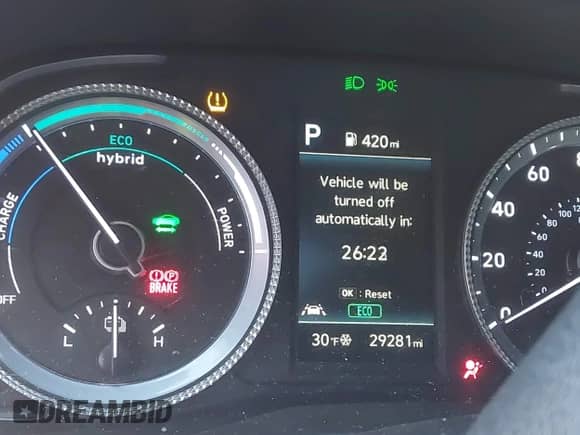 2022 Hyundai Sonata Blue с VIN KMHL24JJ5NA041548, выставлен на аукционе IAAI как лот 41984039 с пробегом 29 281 миль миль и . История ставок и продаж доступна на DreamBid. Изображение 7.