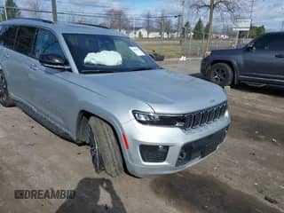 2023 Jeep Grand Cherokee Overland with VIN 1C4RJKDG9P8909471, listed as a IAAI auction lot 41861838 with 26,434 mi miles and . Bid and sale history available at DreamBid. Image 1.