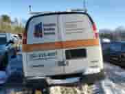 2018 Chevrolet Express Cargo z VIN 1GCZGGFG6J1196019, wystawiony jako Copart lot #86287934 z przebiegiem Nie podano mil oraz Szkoda całkowita • Salvage title. Historia ofert i sprzedaży dostępna na DreamBid. Obrazek 6.