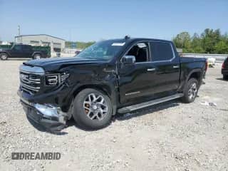 2023 GMC Sierra 1500 SLT with VIN 3GTUUDED0PG247310, listed as a Copart auction lot 51997715 with 70,457 mi miles and Salvage title. Bid and sale history available at DreamBid. Image 1.
