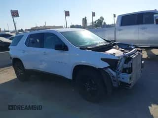 2023 Chevrolet Traverse LS with VIN 1GNERFKW6PJ286819, listed as a IAAI auction lot 40472188 with 24,248 mi miles and . Bid and sale history available at DreamBid. Image 1.