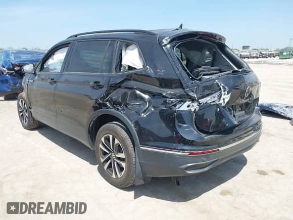 2022 Volkswagen Tiguan S с VIN 3VV1B7AX5NM030779, выставлен на аукционе IAAI как лот 41877605 с пробегом 39 261 миль миль и . История ставок и продаж доступна на DreamBid. Изображение 3.