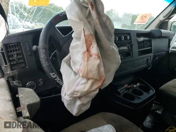 2011 Chevrolet Express Cargo with VIN 1GCSGAFX1B1177670, listed as a Copart auction lot 73042324 with Not provided miles and Salvage title. Bid and sale history available at DreamBid. Image 8.