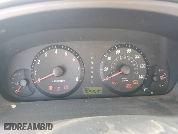 2006 Hyundai Elantra GLS с VIN KMHDN46D46U316129, выставлен на аукционе Copart как лот 64037434 с пробегом 102 404 миль миль и Списание • Salvage title. История ставок и продаж доступна на DreamBid. Изображение 9.