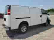 2023 Chevrolet Express Cargo with VIN 1GCWGAFP1P1247516, listed as a Copart auction lot 62814485 with Not provided miles and Clean title. Bid and sale history available at DreamBid. Image 3.