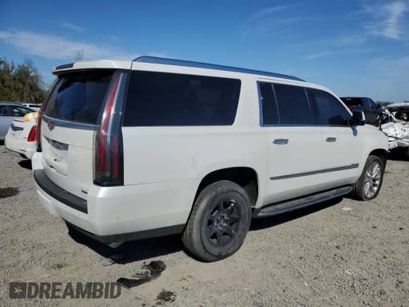 2019 Cadillac Escalade ESV Luxury с VIN 1GYS3HKJ4KR289624, выставлен на аукционе Copart как лот 46397585 с пробегом 98 842 миль миль и На запчасти • Non repairable. История ставок и продаж доступна на DreamBid. Изображение 3.