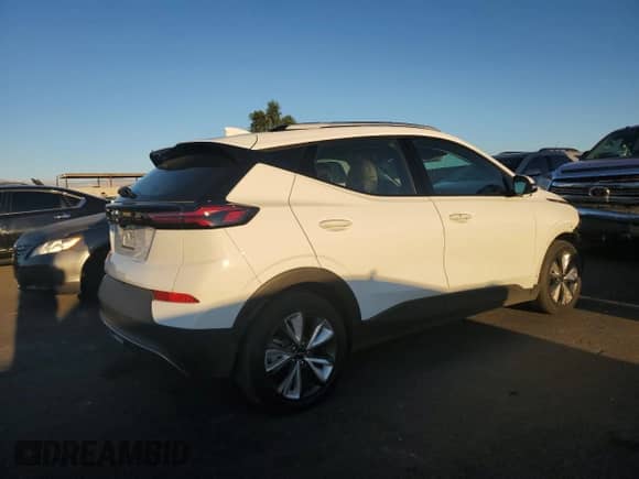 2023 Chevrolet Bolt EUV LT с VIN 1G1FY6S02P4112507, выставлен на аукционе Copart как лот 81050565 с пробегом 35 315 миль миль и Списание • Salvage title. История ставок и продаж доступна на DreamBid. Изображение 3.