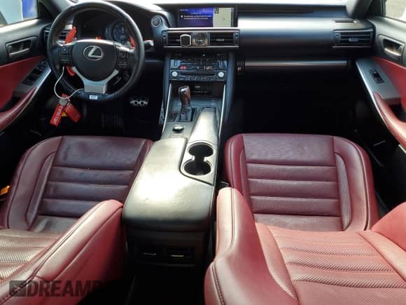 2017 Lexus IS 350 with VIN JTHBE1D25H5031284, listed as a Copart auction lot 68770815 with 74,111 mi miles and Salvage title. Bid and sale history available at DreamBid. Image 8.