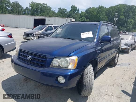 2003 Toyota Highlander с VIN JTEGF21A230108121, выставлен на аукционе IAAI как лот 42718299 с пробегом 287 146 миль миль и . История ставок и продаж доступна на DreamBid. Изображение 2.