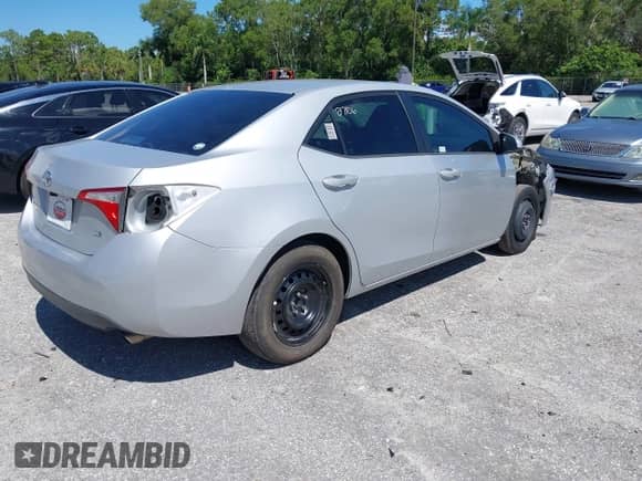 2016 Toyota Corolla L with VIN 2T1BURHE1GC489820, listed as a IAAI auction lot 42889439 with 153,299 mi miles and . Bid and sale history available at DreamBid. Image 4.