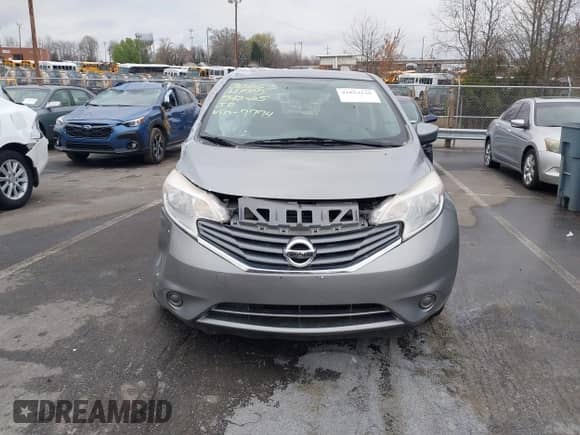 2015 Nissan Note S with VIN 3N1CE2CP6FL407774, listed as a IAAI auction lot 41853136 with Not provided miles and . Bid and sale history available at DreamBid. Image 12.