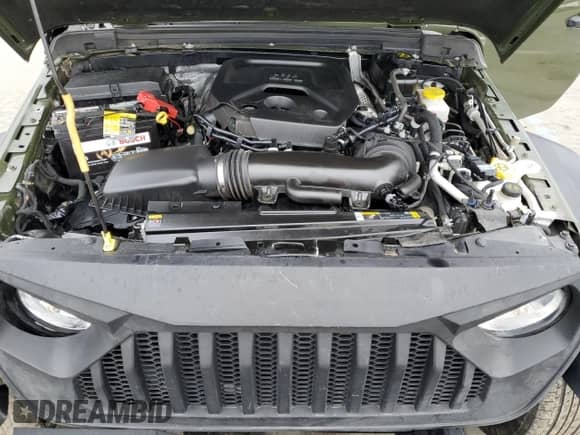 2024 Jeep Wrangler Willys с VIN 1C4PJXDN3RW157655, выставлен на аукционе Copart как лот 68676625 с пробегом 16 279 миль миль и Списание • Salvage title. История ставок и продаж доступна на DreamBid. Изображение 11.