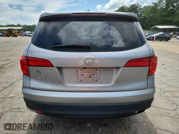 2016 Honda Pilot EX z VIN 5FNYF5H49GB007482, wystawiony jako Copart lot #61276695 z przebiegiem 56 890 mil mil oraz Szkoda całkowita • Salvage title. Historia ofert i sprzedaży dostępna na DreamBid. Obrazek 6.