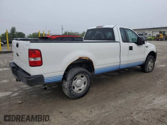 2008 Ford F-150 XL with VIN 1FTRF14W28KD54256, listed as a Copart auction lot 58759235 with Not provided miles and Clean title. Bid and sale history available at DreamBid. Image 3.