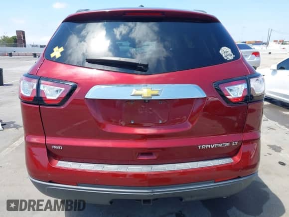 2015 Chevrolet Traverse LT with VIN 1GNKVHKD7FJ343603, listed as a IAAI auction lot 42990415 with 94,960 mi miles and . Bid and sale history available at DreamBid. Image 16.