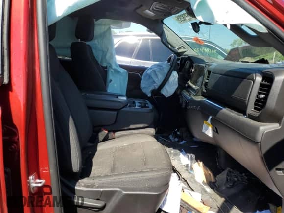 2024 Chevrolet Silverado 1500 LT with VIN 3GCUDDED5RG382267, listed as a Copart auction lot 65378295 with 6,892 mi miles and Non repairable. Bid and sale history available at DreamBid. Image 7.