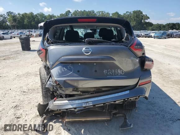 2022 Nissan Murano S with VIN 5N1AZ2AJ9NC113315, listed as a Copart auction lot 66933305 with 26,979 mi miles and Non repairable. Bid and sale history available at DreamBid. Image 6.