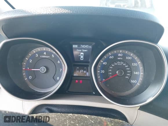 2013 Hyundai Elantra z VIN KMHD35LE7DU100068, wystawiony jako IAAI lot #43181772 z przebiegiem 74 045 mil mil oraz . Historia ofert i sprzedaży dostępna na DreamBid. Obrazek 7.