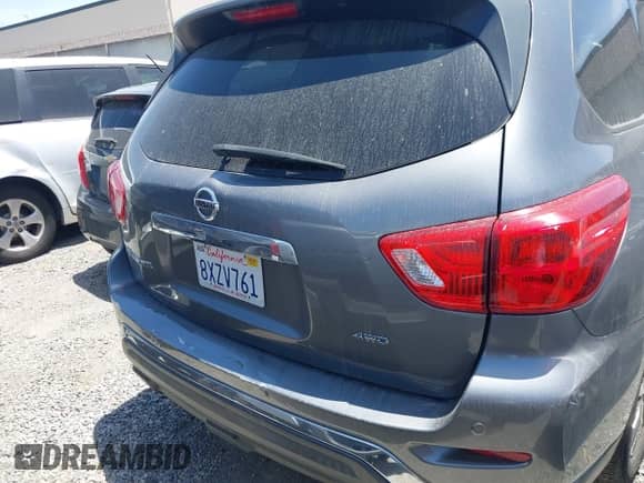 2019 Nissan Pathfinder SL with VIN 5N1DR2MM1KC625259, listed as a IAAI auction lot 42161242 with 111,096 mi miles and . Bid and sale history available at DreamBid. Image 16.